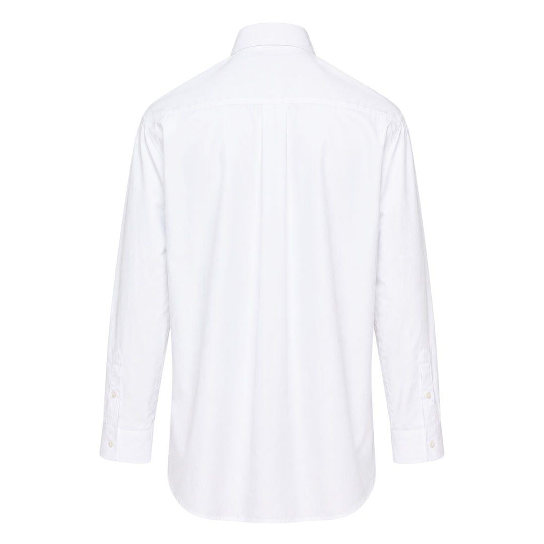 Ruffle Horseshoe Long Sleeve Shirt