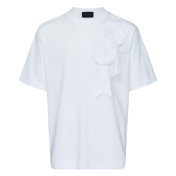 Ruffle Rosette Boxy Tee