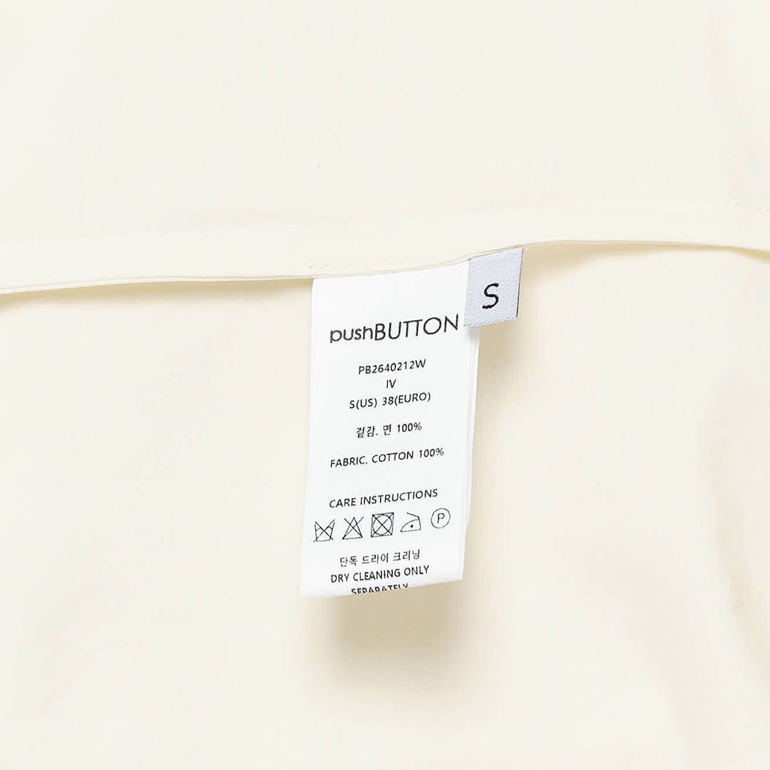 Ivory Bow Tie Shirt