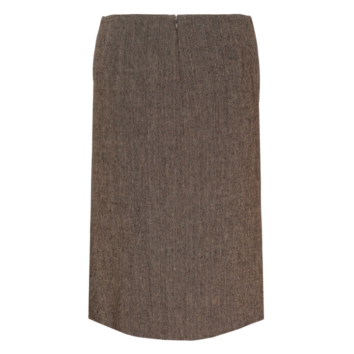 Bow Detail Draped Skirt