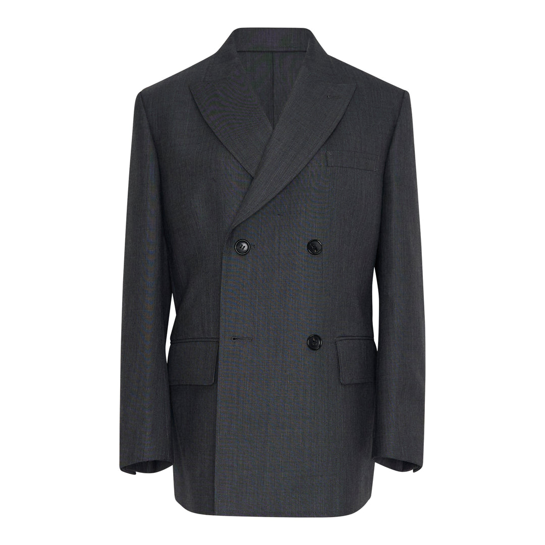 Double-Breasted Straight Cut Jacket