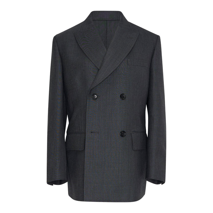 Double-Breasted Straight Cut Jacket