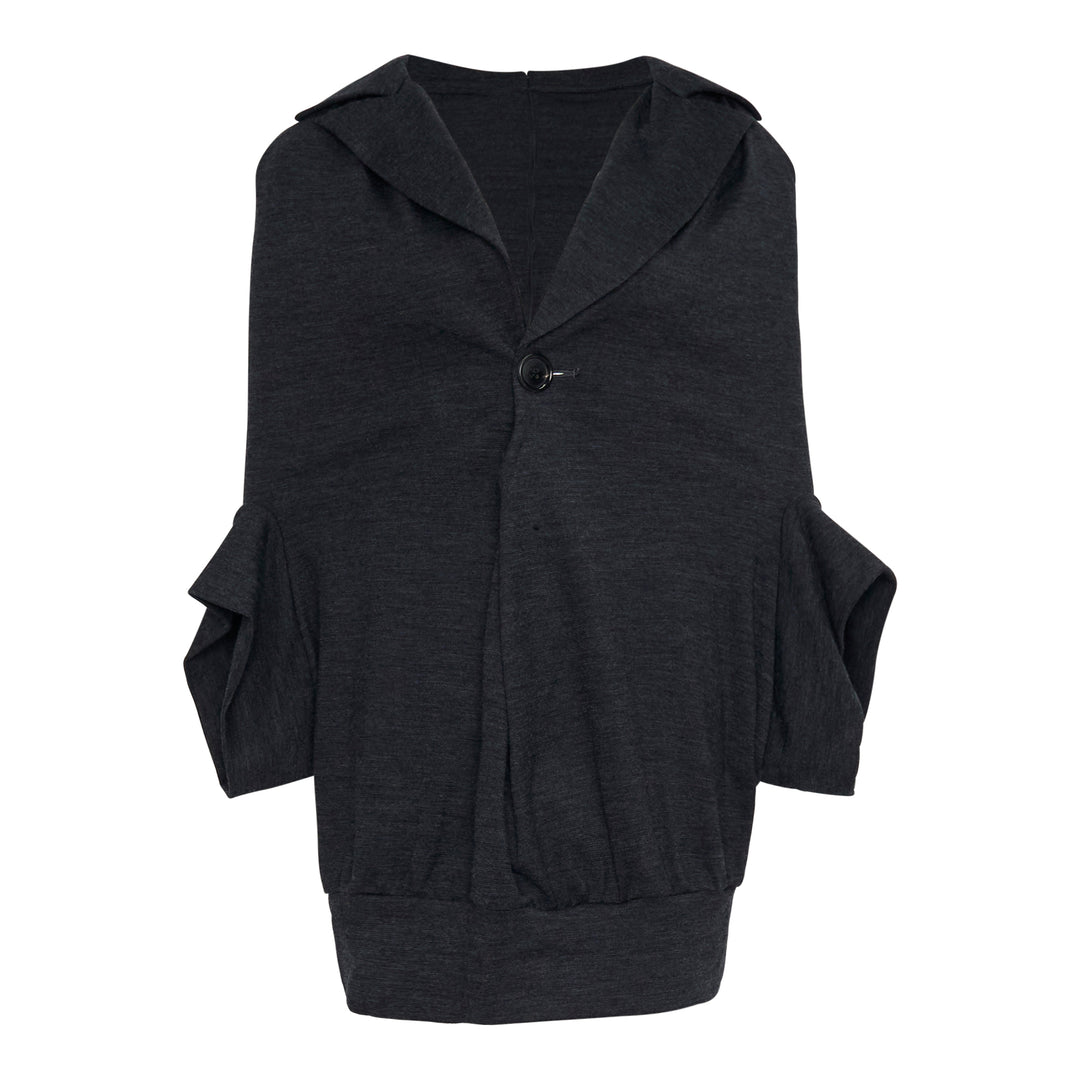 Exaggerated Silhouette Tailored Jacket