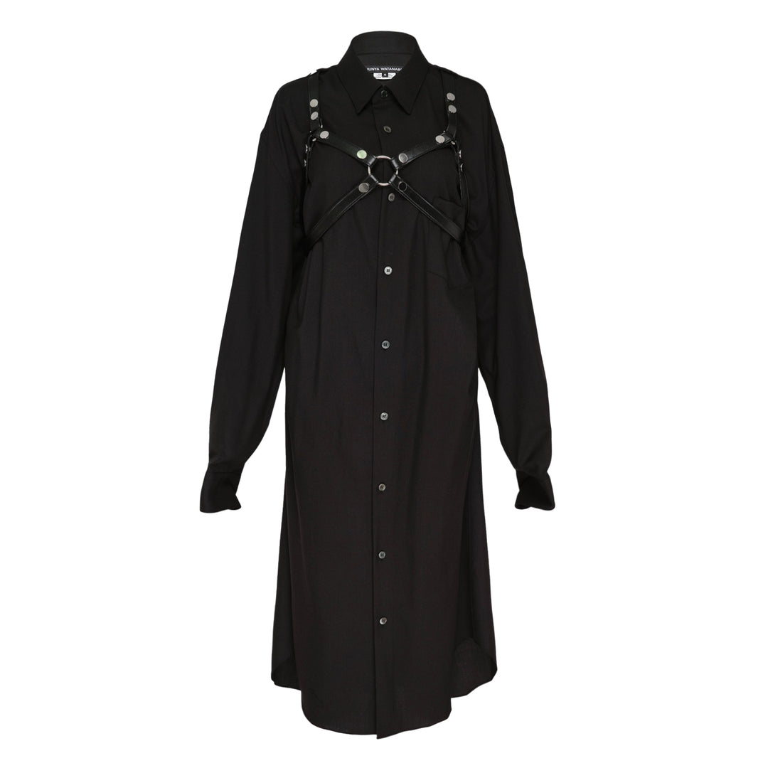 Oversized Shirt Dress With Harness