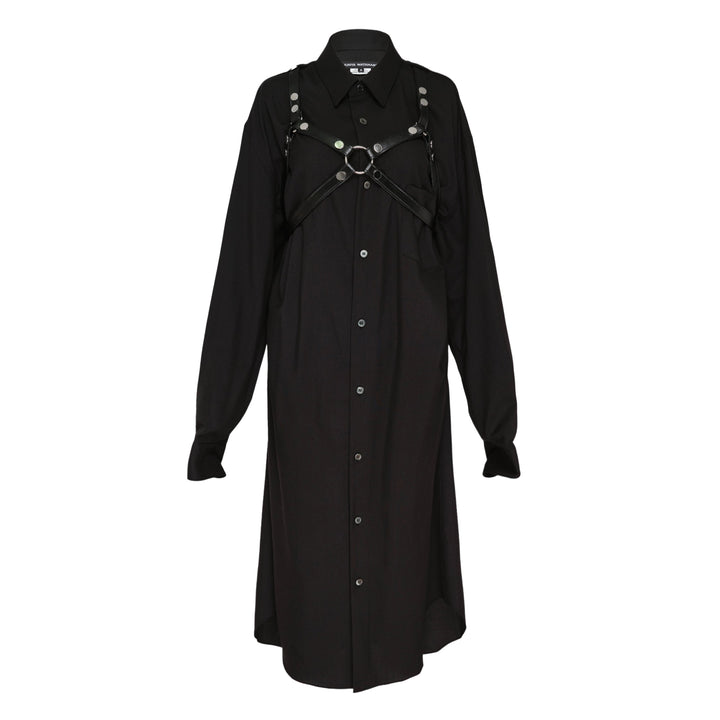 Oversized Shirt Dress With Harness