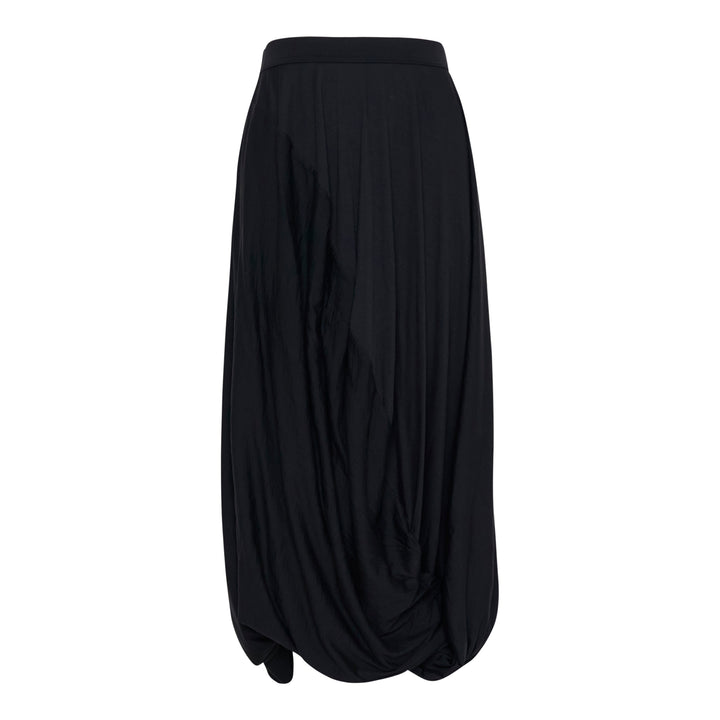Draped Midi Skirt