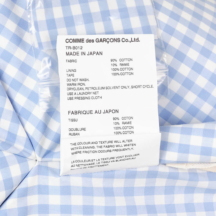 Puff Silhouette Patchwork Blouse