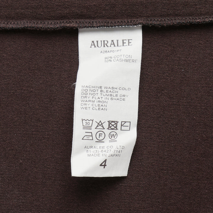 Brushed Organic Cotton Long Sleeve Tee