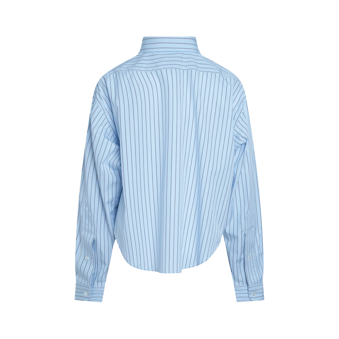 Belted Button Down Blouse