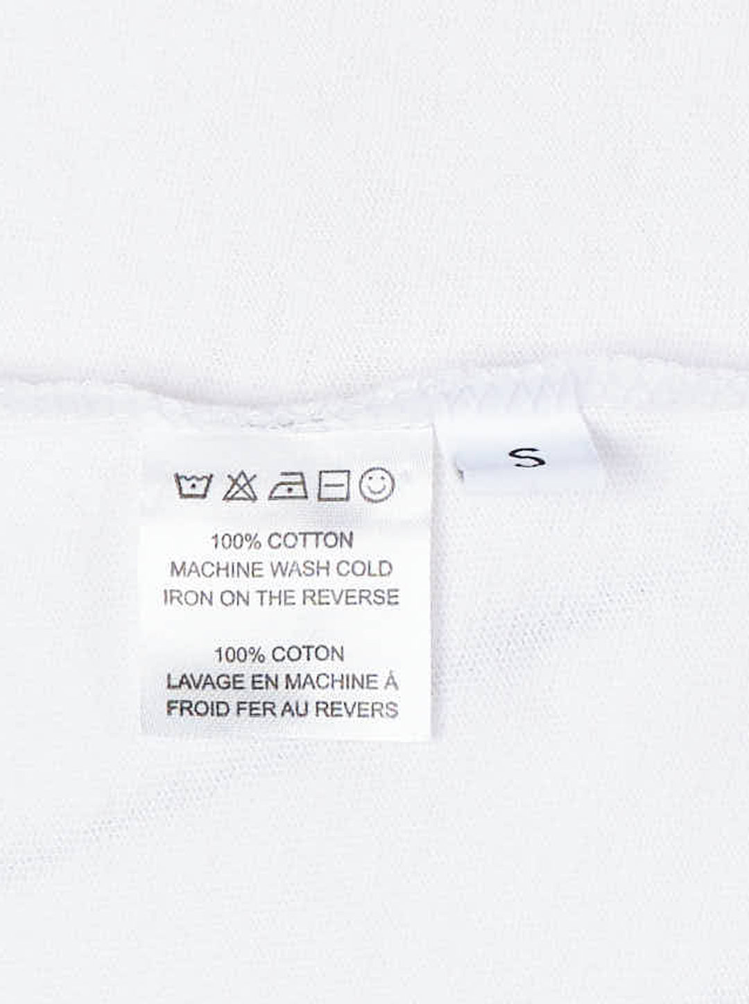 Ashley Williams white graphic tee featuring the Ashley & William cartoon characters — two blonde figures standing together under a red umbrella — with 'Ashley & William' printed in red text below - view 3