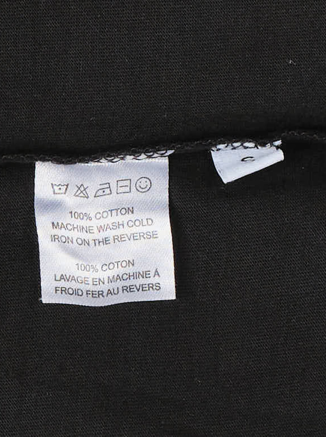 Ashley Williams black oversized crew neck tee with a Casper-inspired ghost graphic and 'Back To Say Smoking Is Not Your Friend!' slogan printed on the chest - view 3