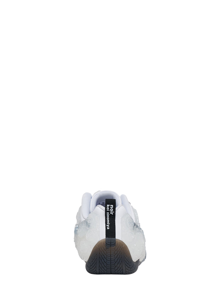 Noir Kei Ninomiya Rose Embossed Sneakers - view 3