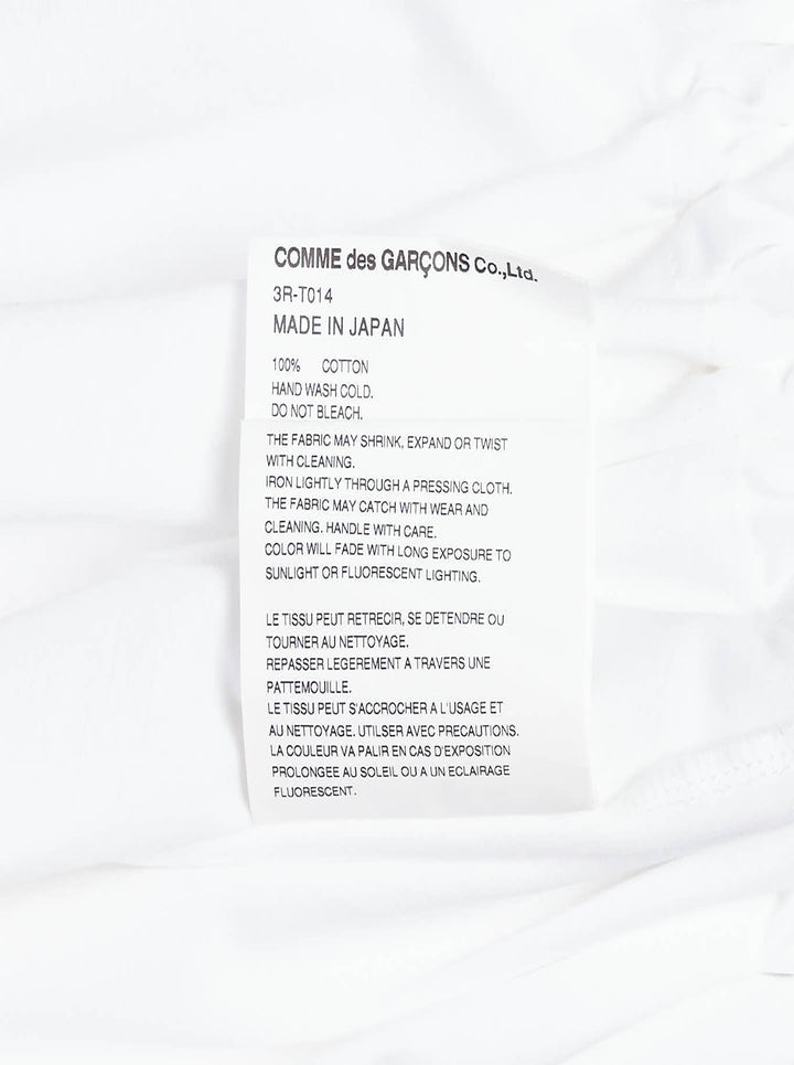 Noir Kei Ninomiya Short Sleeve Gathered Peplum Tee - view 4