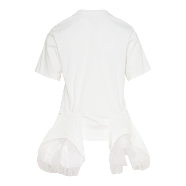 Layered Ruffle Peplum Tee