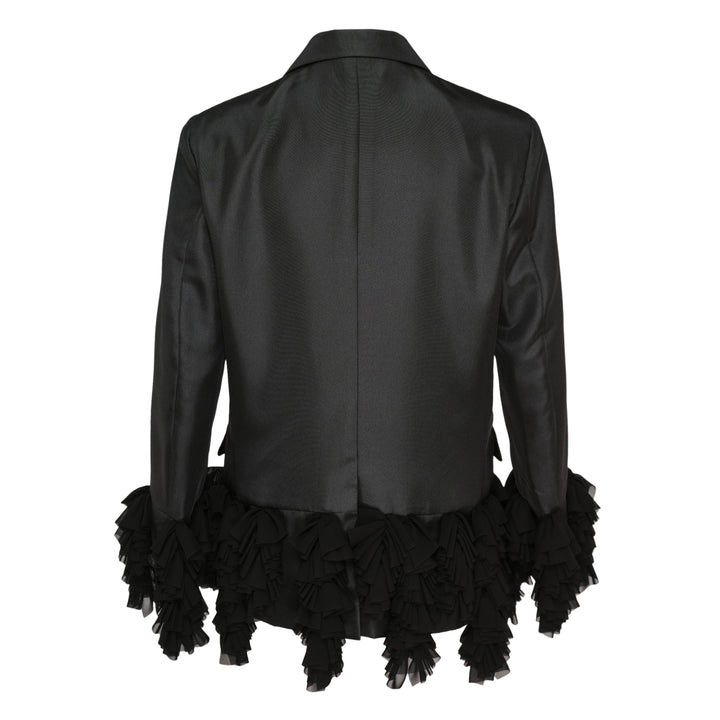 Tailored Blazer With Jellyfish Hem