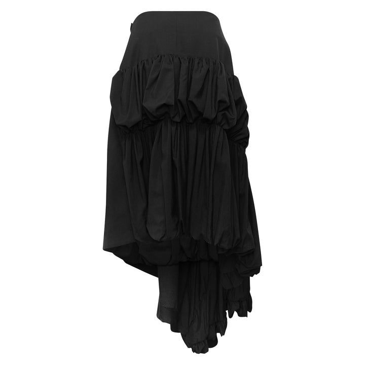 Asymmetrical Draped Skirt