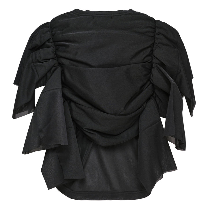 Oversized Layered Gathered Tee