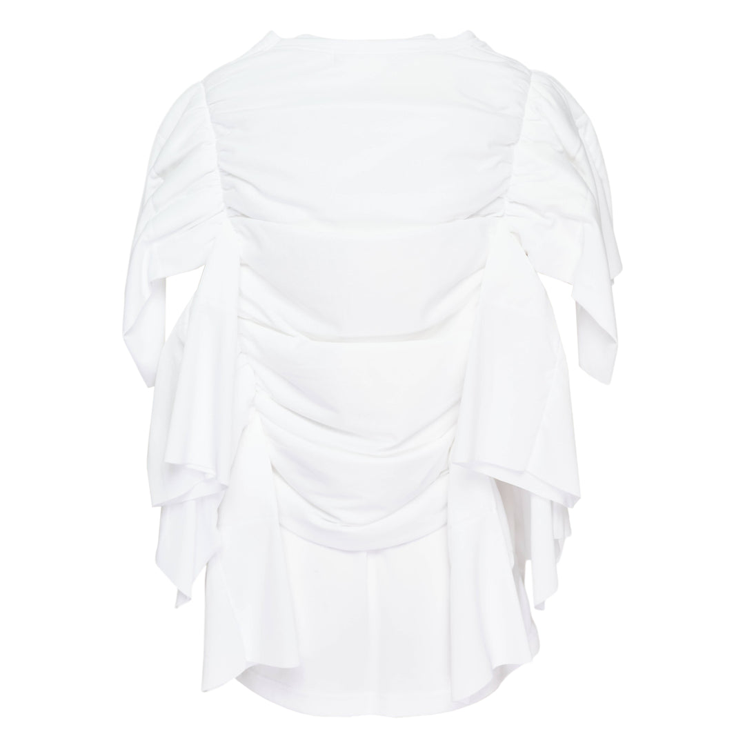 Draped Gathered Layer Top