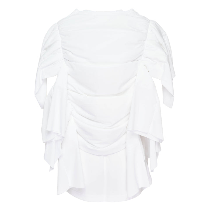 Draped Gathered Layer Top