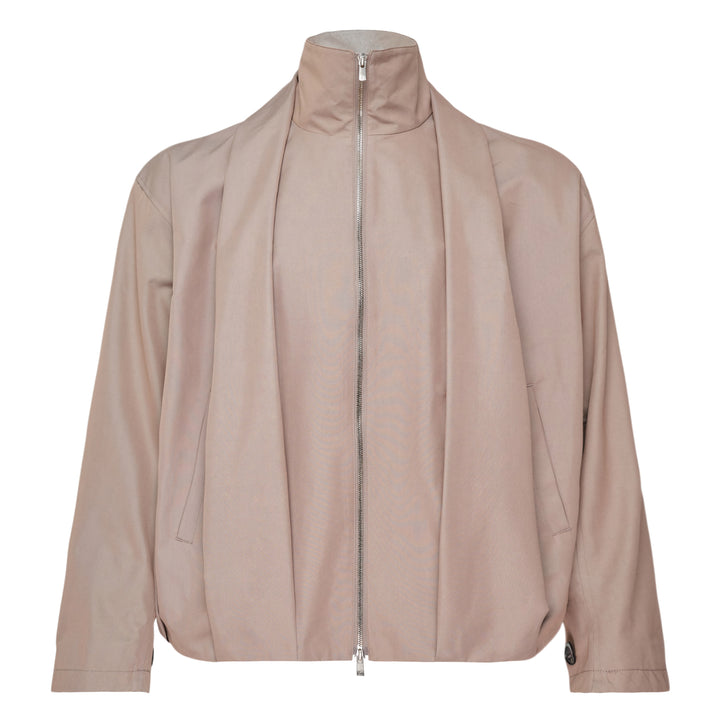 Shawl Collar Blouson Jacket