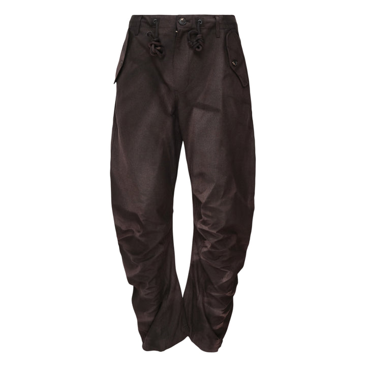 Sun-Bleached Twisted Trousers