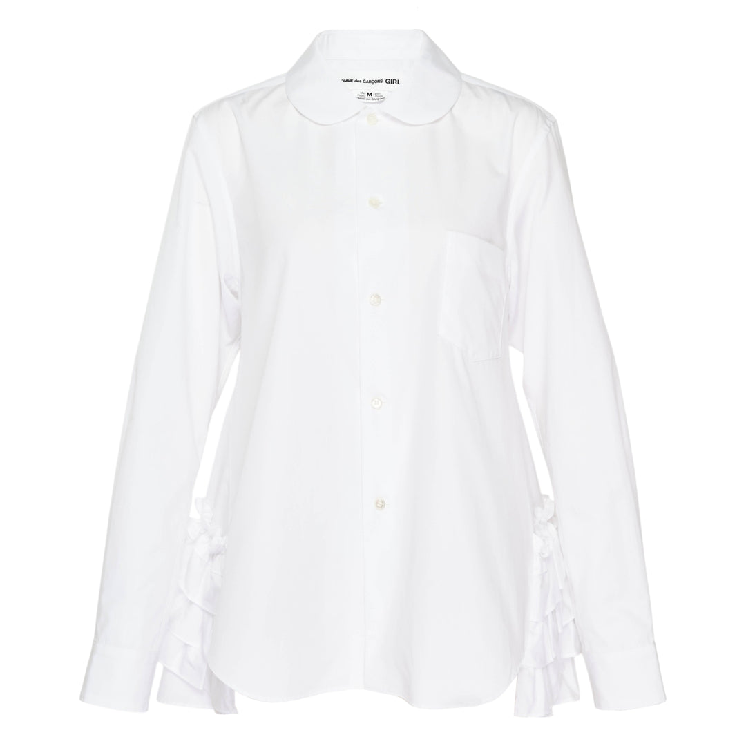 Ruffle Side Blouse