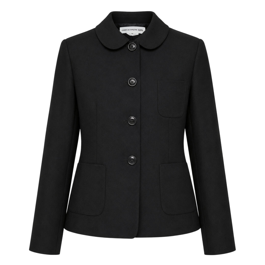 Collared Button-Up Jacket