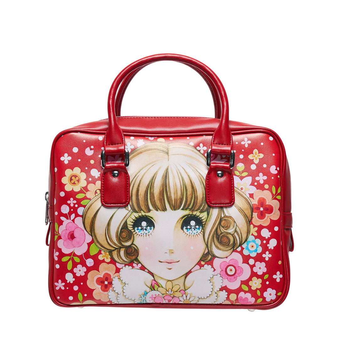 Ruched Cascading Tote Bag
