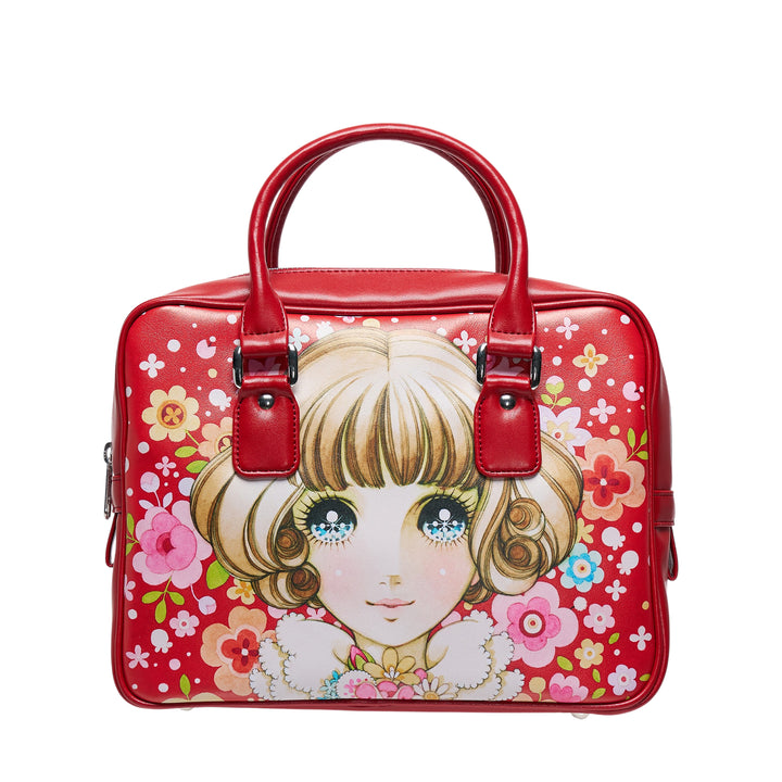 Ruched Cascading Tote Bag
