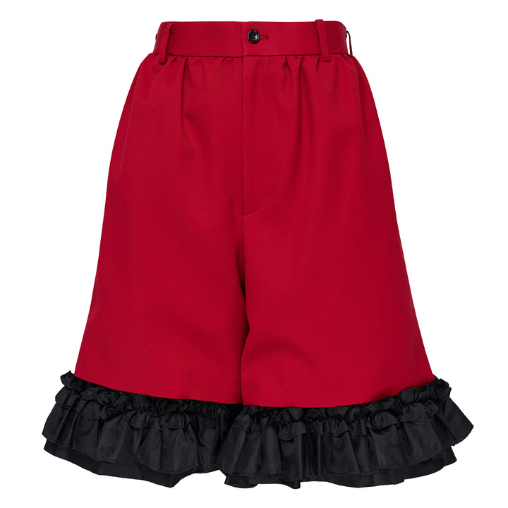 Elastic Waist Wide Leg Pants