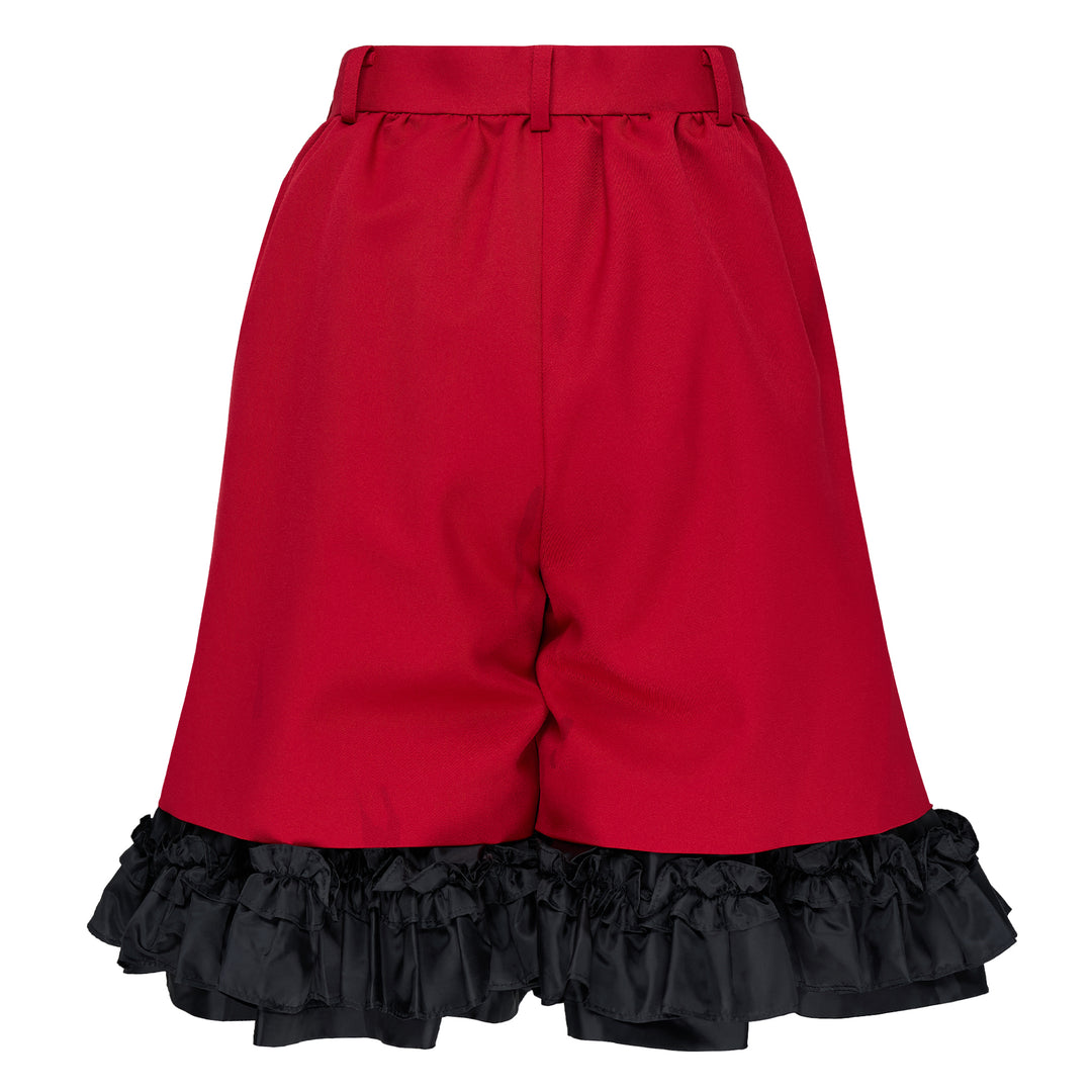 Elastic Waist Wide Leg Pants