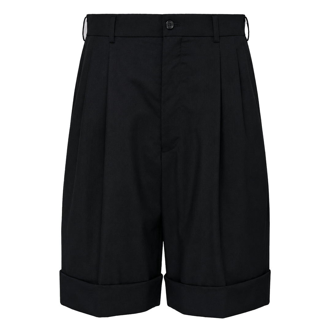 Tailored Wide-Leg Shorts