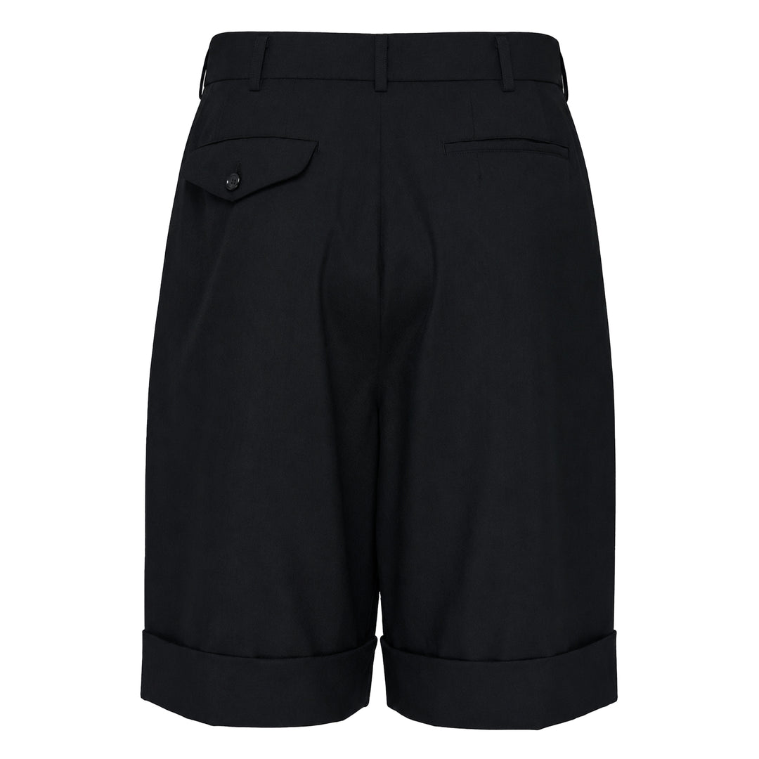 Tailored Wide-Leg Shorts