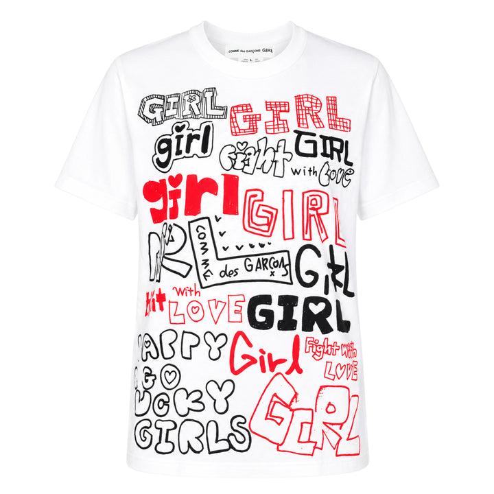 Girl Graphic Print Tee