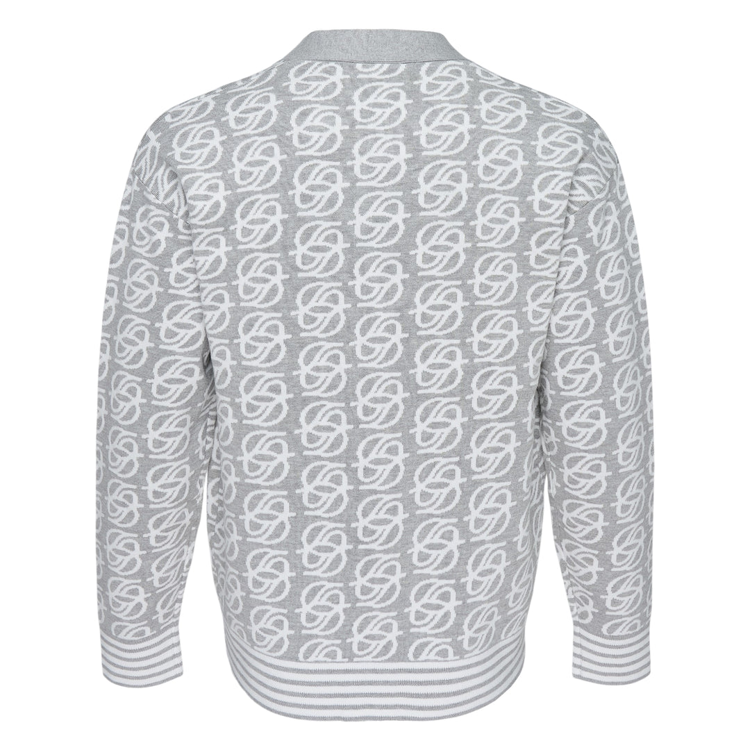 D Mirror Monogram Knit Cardigan