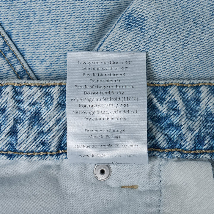 Light Wash Denim Shorts