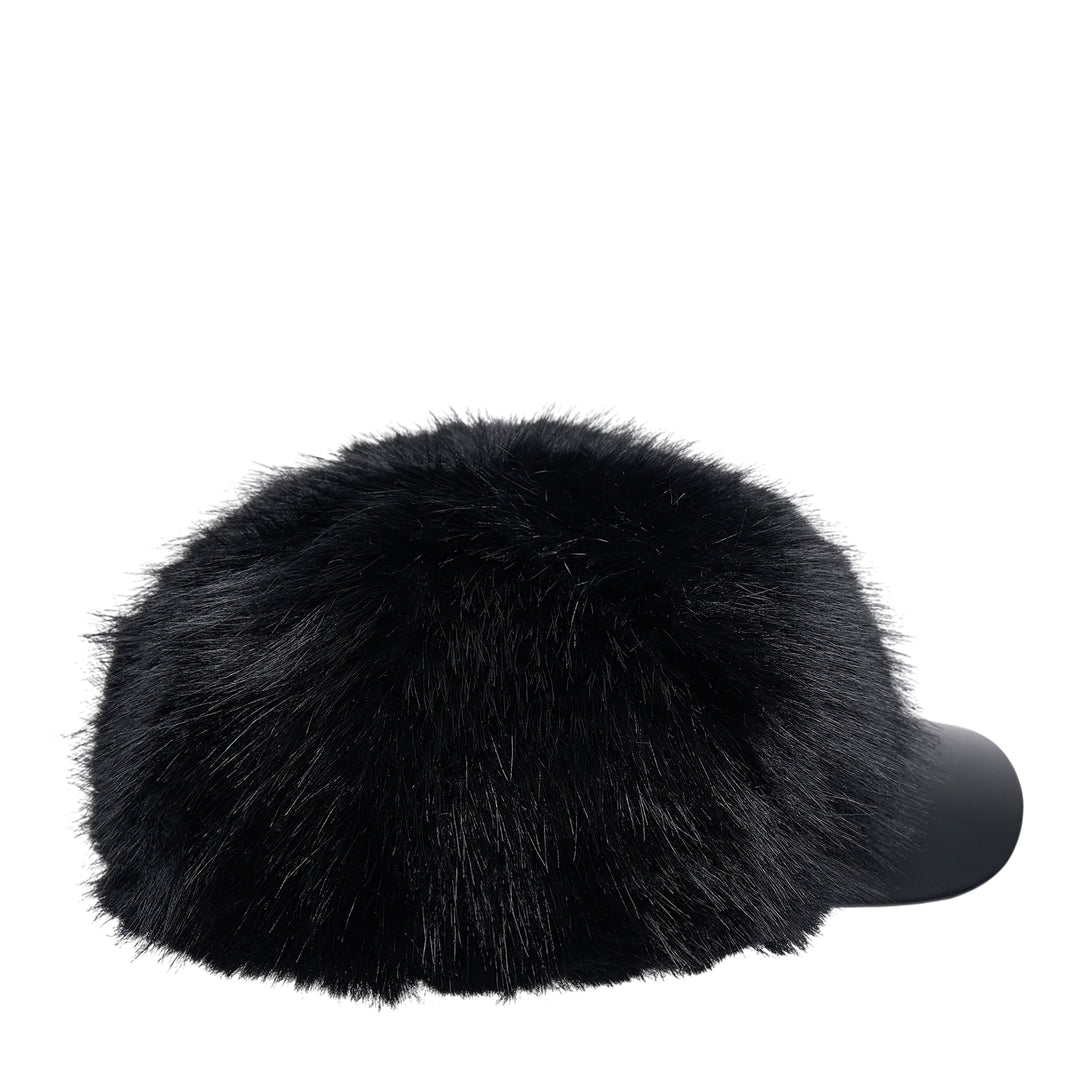 Faux Fur Baseball Cap