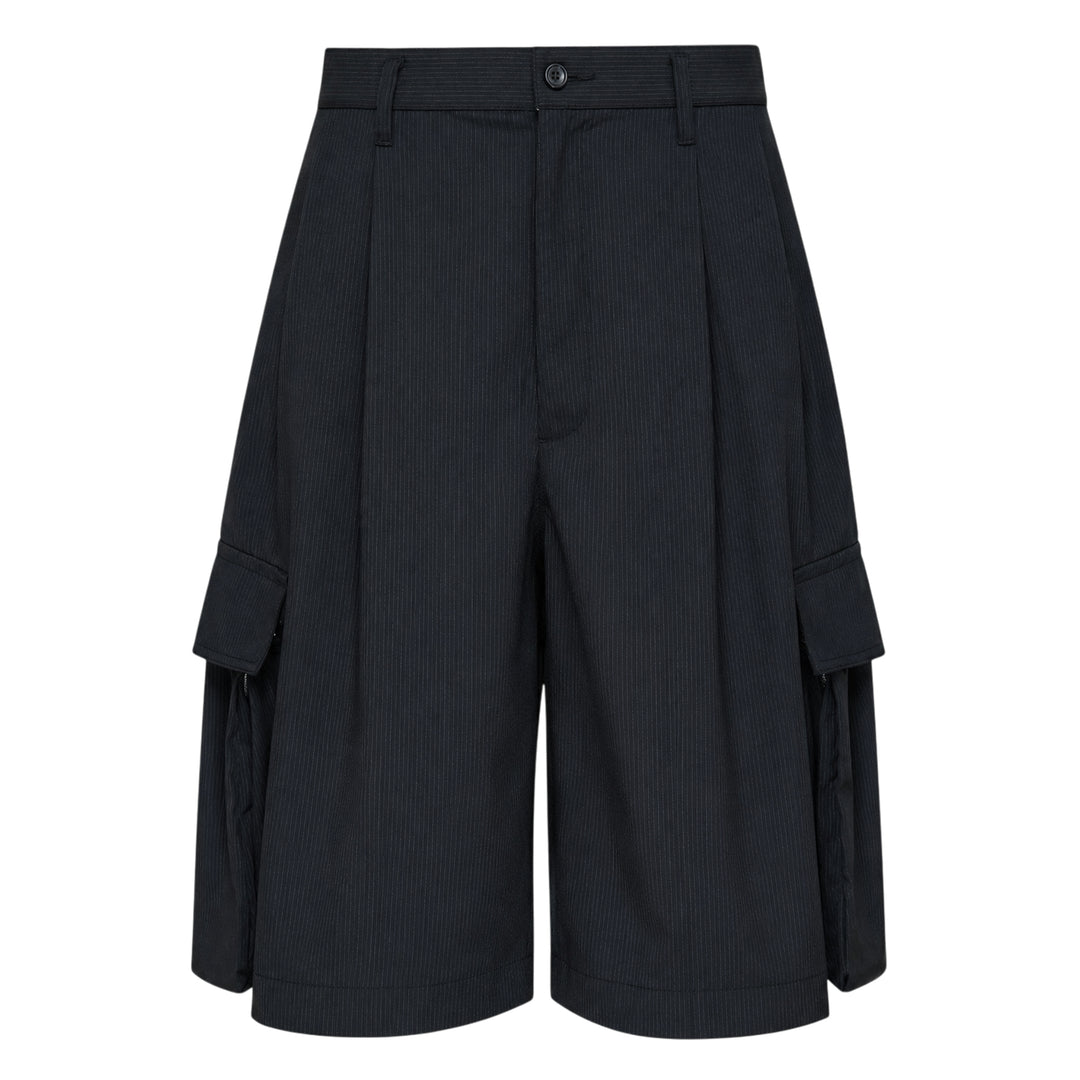 Pinstripe Cargo Shorts