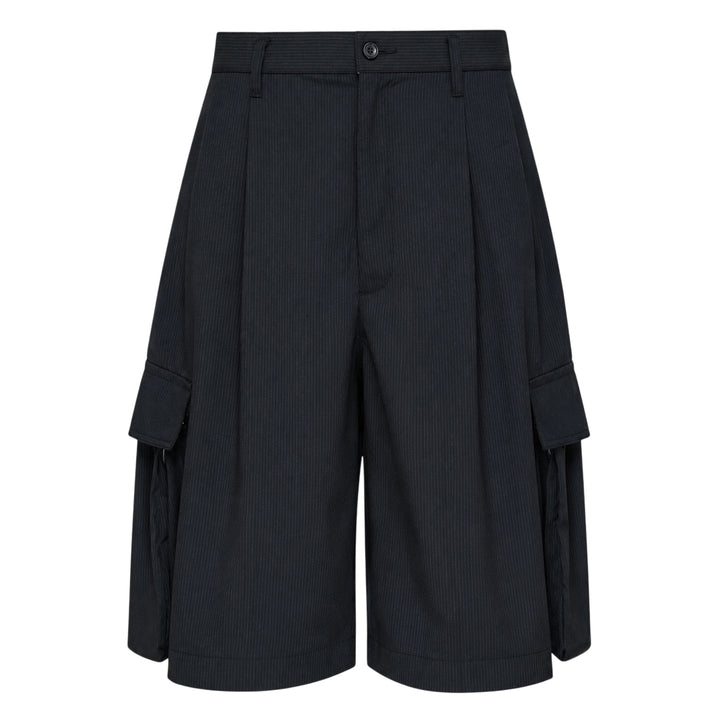 Pinstripe Cargo Shorts