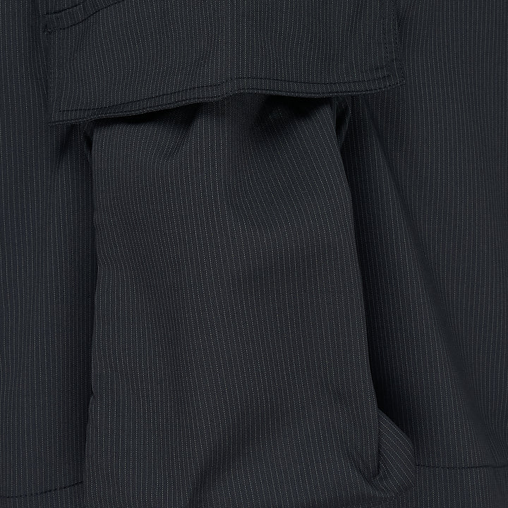 Pinstripe Cargo Shorts