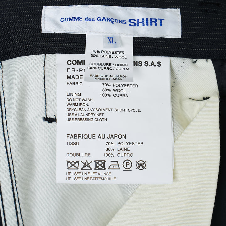 Pinstripe Cargo Shorts