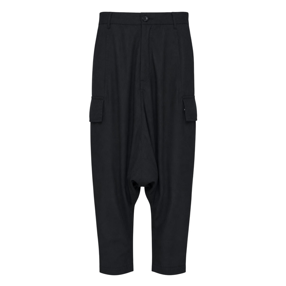Drop Crotch Cargo Pants
