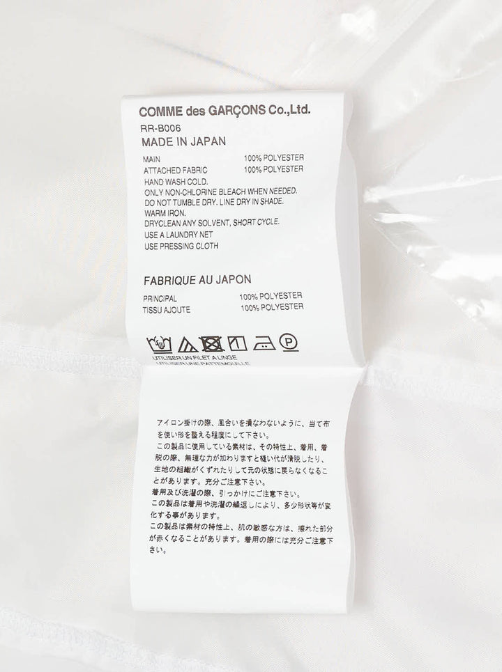 COMME des GARCONS COMME des GARCONS Sheer Layered Ruffle Blouse - view 3