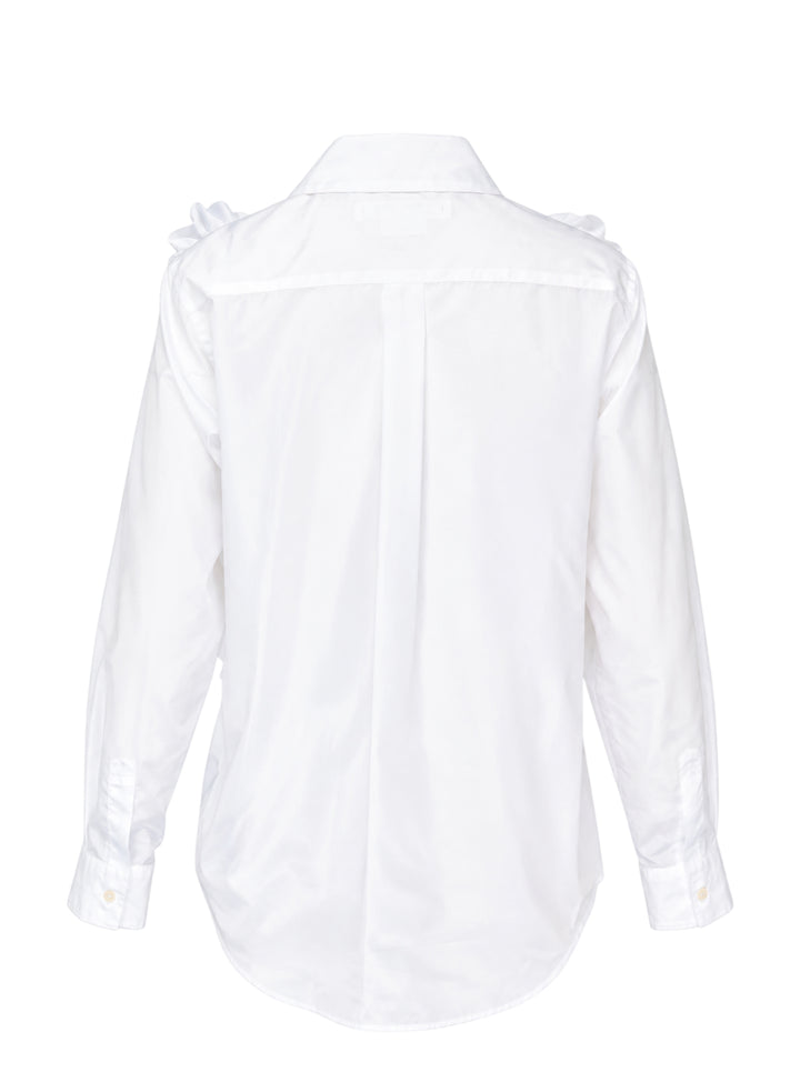 COMME des GARCONS COMME des GARCONS Ruffled Bib Front Blouse - view 2