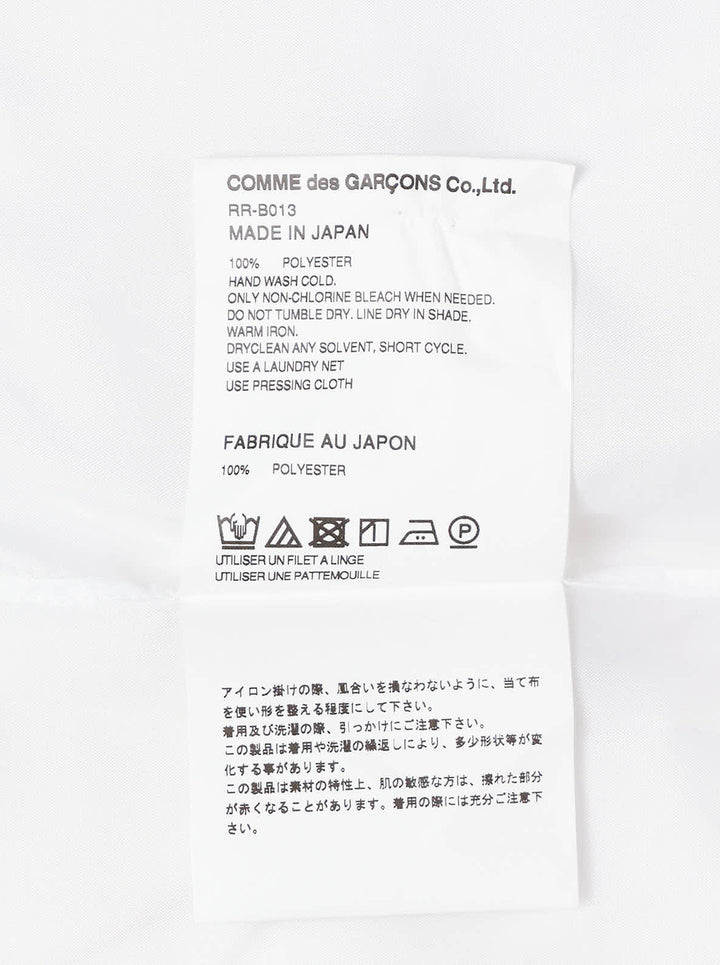 COMME des GARCONS COMME des GARCONS Ruffled Bib Front Blouse - view 3