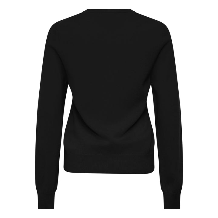 Rib Trim Button Cardigan