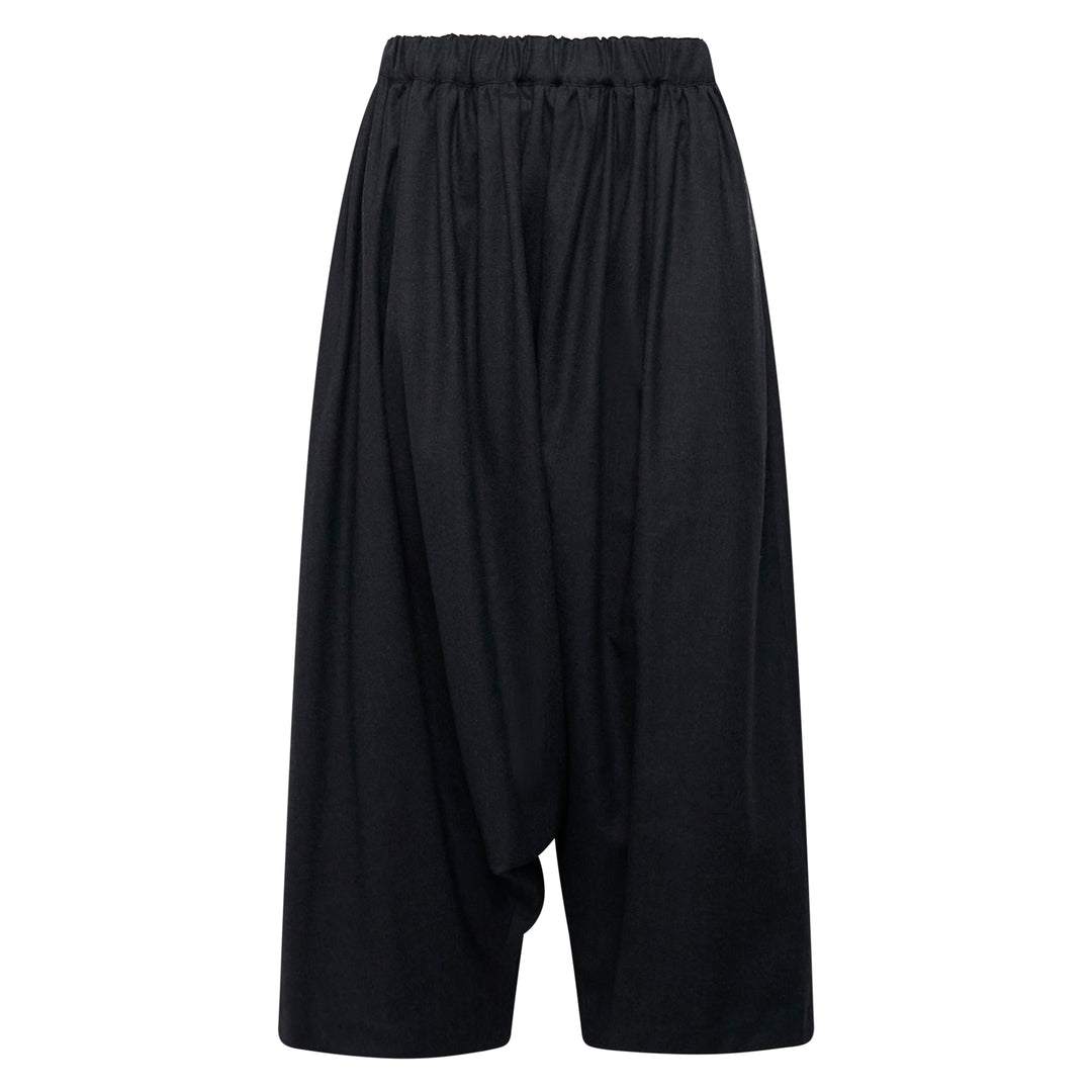 Elastic Waist Wide Leg Pants