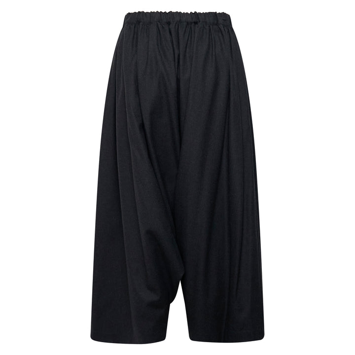Elastic Waist Wide Leg Pants