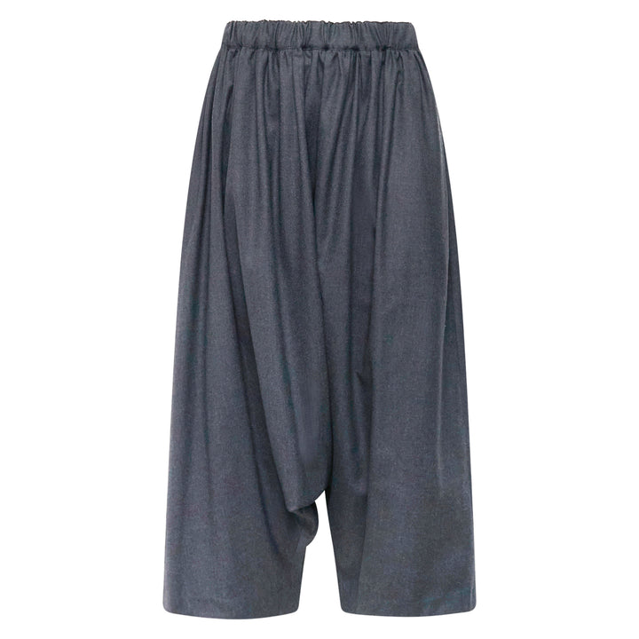 Elastic Waist Wide Leg Pants