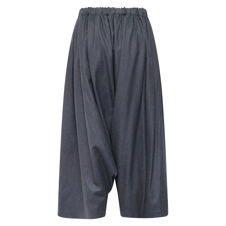 Elastic Waist Wide Leg Pants